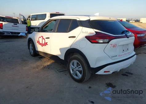 2022 Nissan Kicks S Xtronic Cvt from USA, damaged, VIN 3N1CP5BVXNL479376